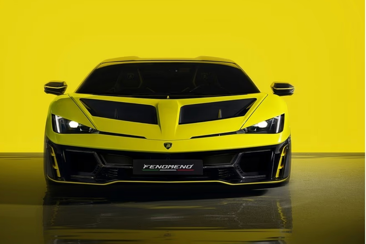 lamborghini revuelto platformunda insa edilen ve sadece 29 adet uretilecek yeni hiper otomobili fenomenoyu