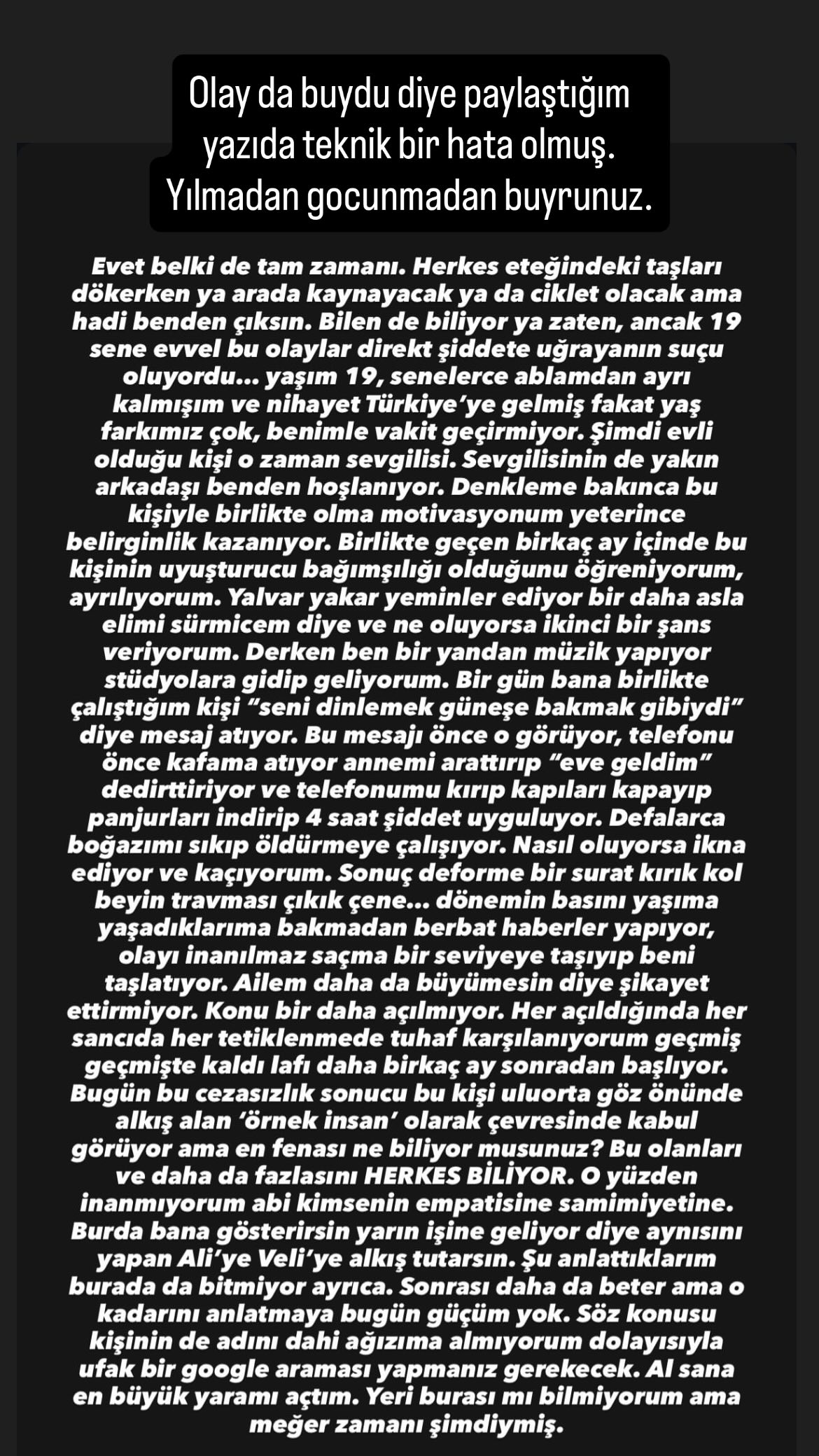 lara kamhiden 19 yil sonra gelen siddet ifsasi 0 WHZVK69W