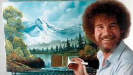 mutlu kucuk agaclarin ressami bob ross parayi oldukten sonra buldu iki tablosu 210 bin bStt1myO