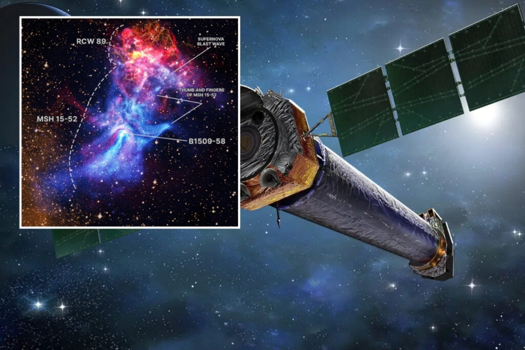 nasa galaksinin kozmik elini goruntuledi sYW2tEJ7