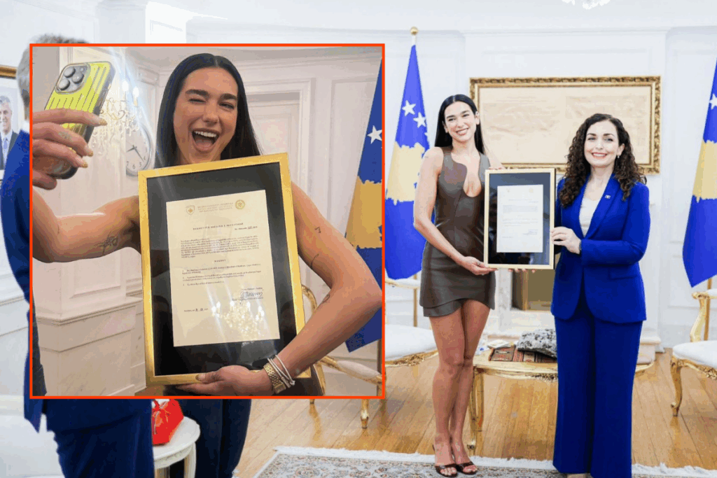 pristineden londraya goc eden bir ailenin kizi olarak dunyaya gelen dua lipa kosova vatandasi sfxb8wPG