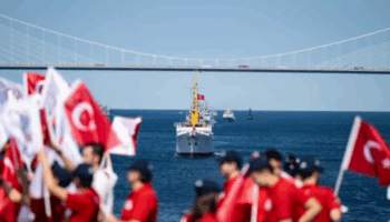 teknofest mavi vatan kapsaminda istanbul bogazinda gecit toreni duzenlendi gPLKP3uC