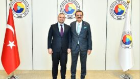 tobb baskani hisarciklioglu tcmb baskani fatih karahan ile gorustu QC9Dh6DC