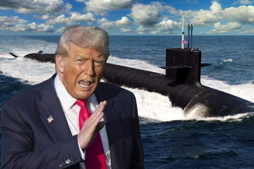 trumptan rusyaya tepki olarak iki nukleer denizaltinin uygun bolgelere konuslandirilmasi talimati jZIXgZKK