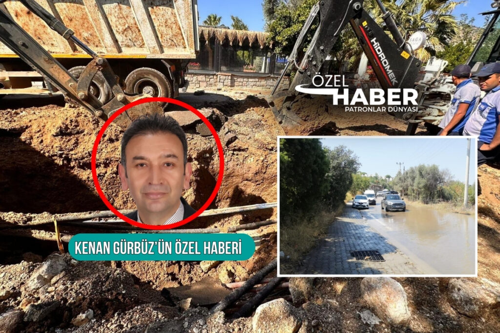 turizm cenneti bodrumda son gunlerde ilceye su temin eden isale hatlarinda pesi sira yasanan ZYwaey1L