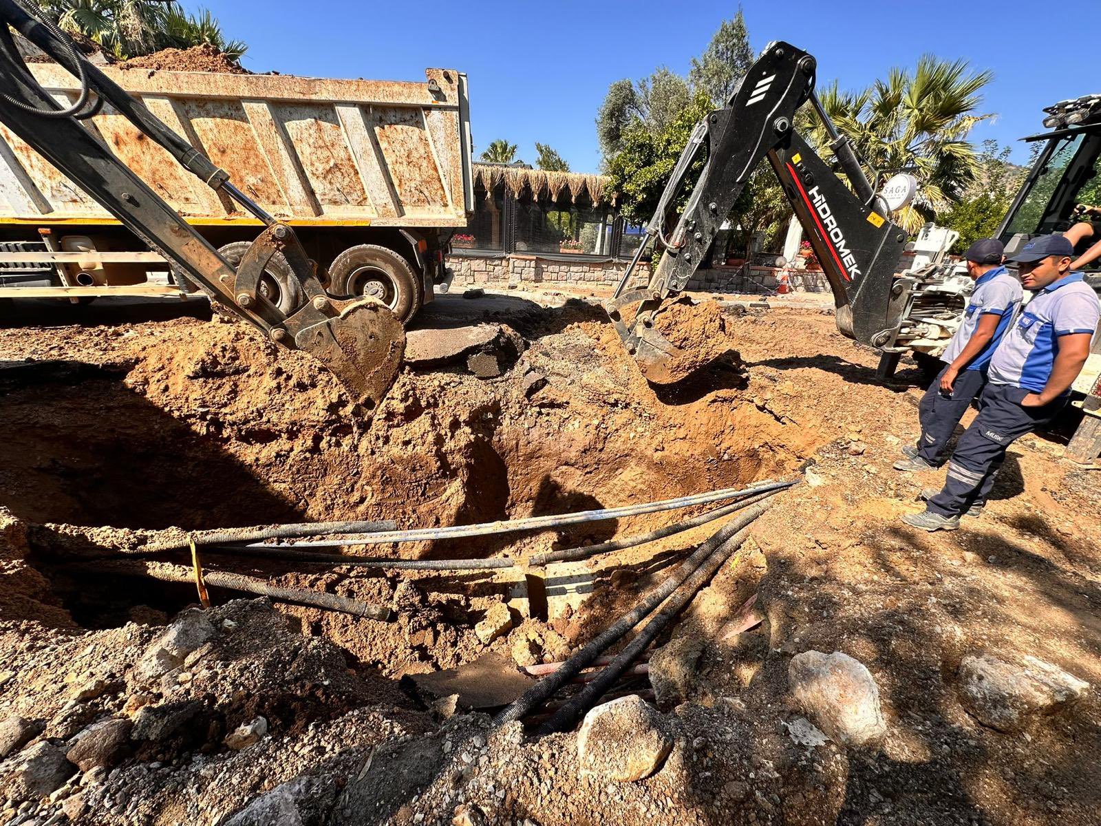turizm cenneti bodrumda son gunlerde ilceye su temin eden isale hatlarinda pesi sira yasanan wdmsJUgW