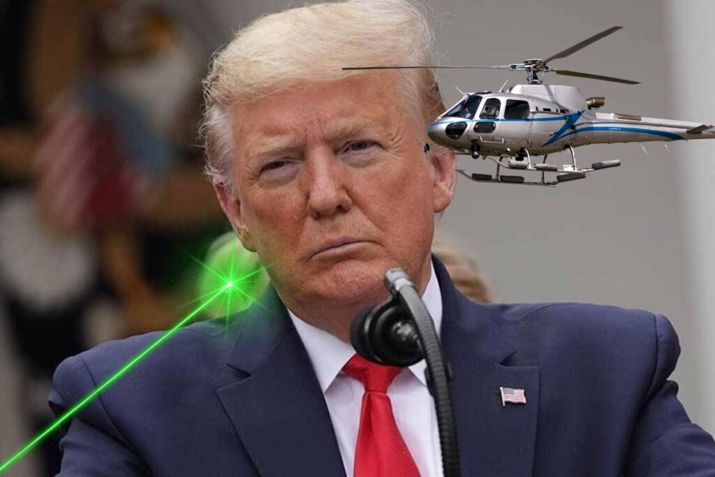 abdde baskan donald trumpin icinde bulundugu helikoptere lazer dogrultan kisi gozaltina alindi e3XRyUR7