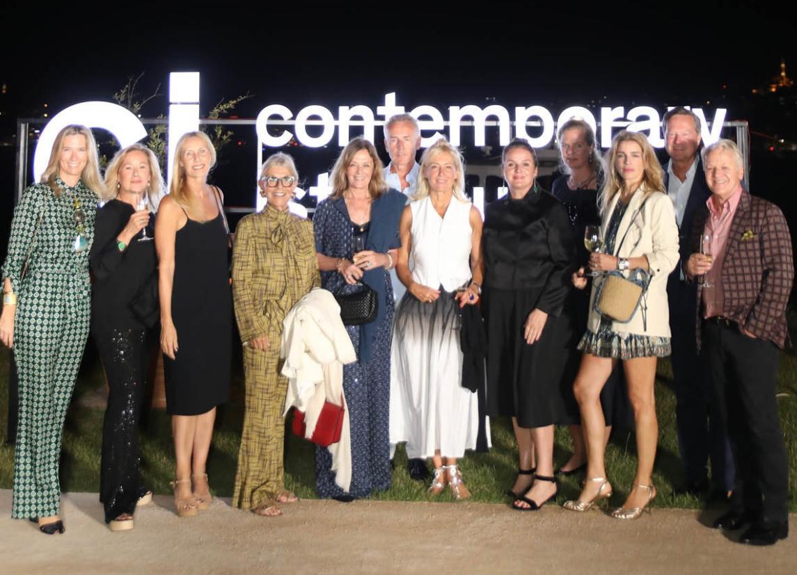 contemporary istanbulun 20nci yilinda patronlarin sanat icin bulustugu gecede suzan sabanci fettah tamince ali 4IO3gZha