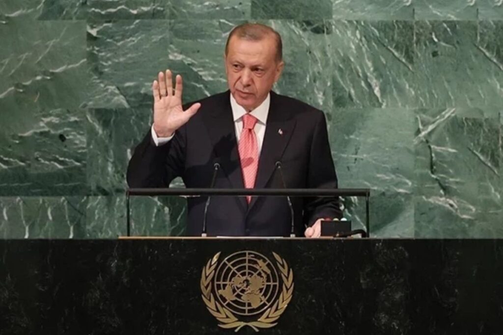 cumhurbaskani erdogan birlesmis milletlerdeki filistin zirvesinde konustu gazzede insani felaket yasaniyor GJsDlHu4