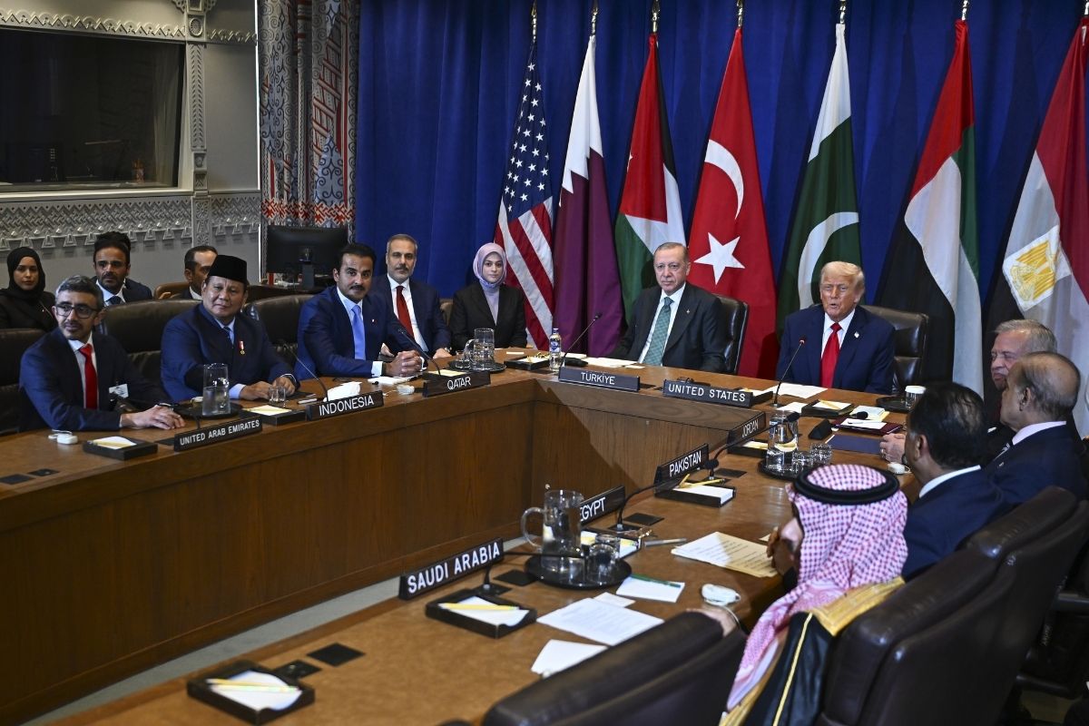 cumhurbaskani erdogan donald trumpla birlikte bmdeki gazze konulu zirveye katildi cok cok verimli bir TdqIzKSR