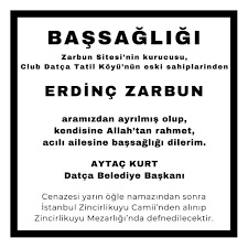 datcadaki zarbun sitesinin kurucusu clup datca tatil koyunun eski sahiplerinden erdinc zarbun hayatini kaybetti g5z7FsCQ