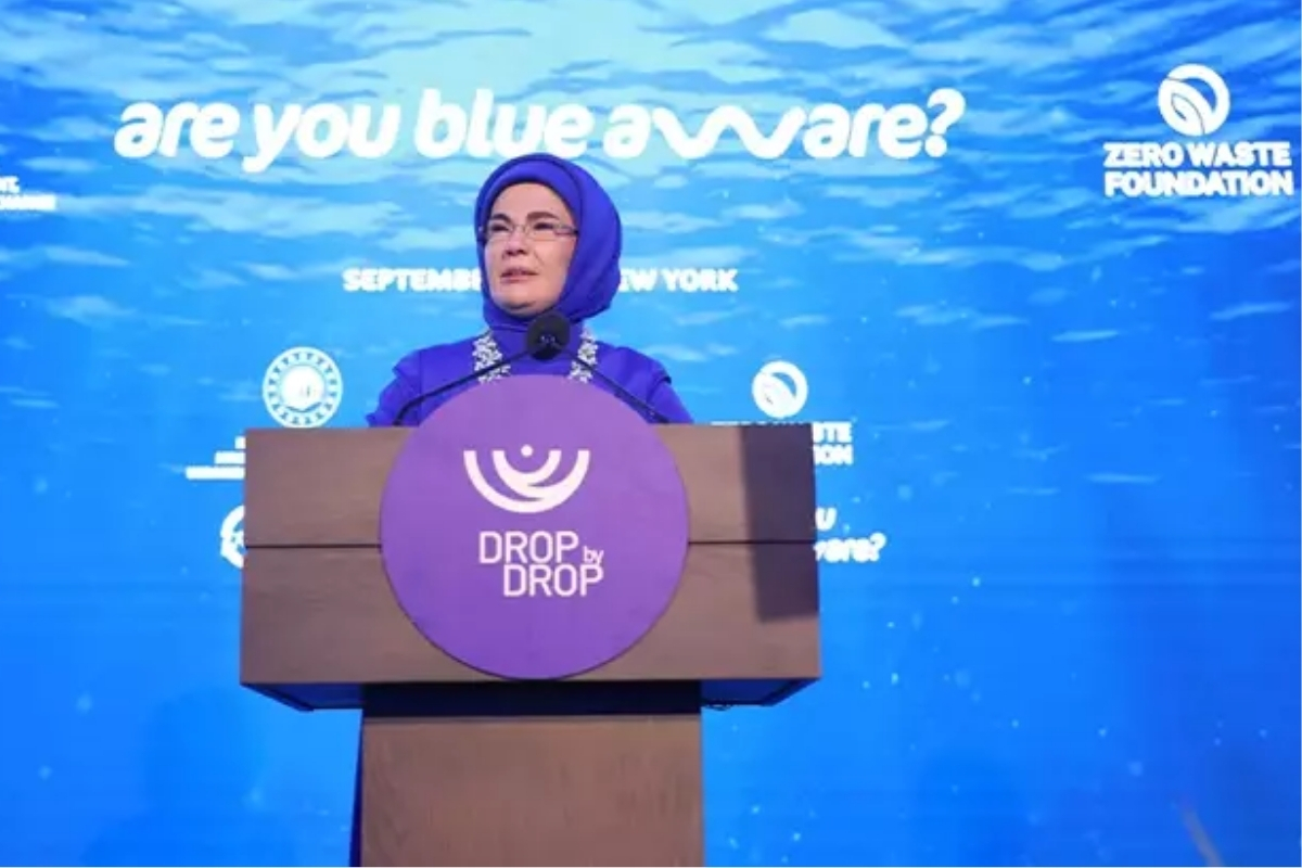 emine erdogan sifir atik mavi projesi sergisi ve kulturel etkinliklerle cevre aile ve saglik vrKAdGja