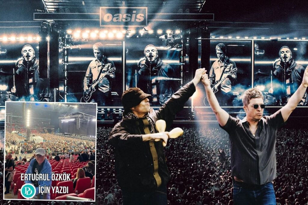 ertugrul ozkok konserleriyle 1 milyar poundluk ekonomi yaratan isci sinifi muzik grubu oasisin wembleydeki EFexDZwd