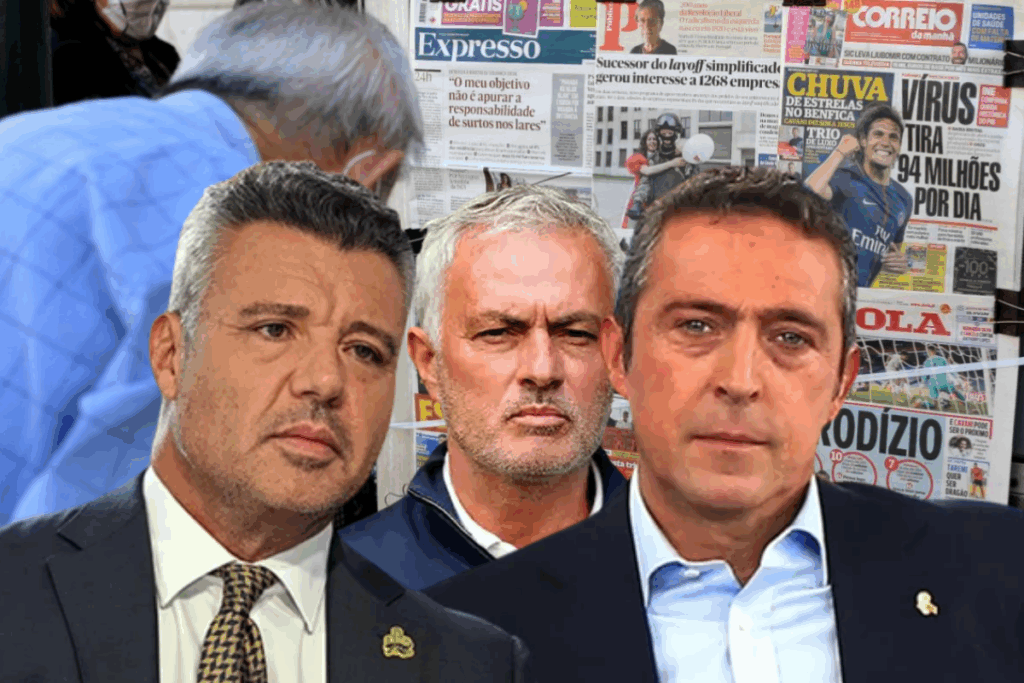 fenerbahcedeki baskanlik yarisi basta mourinhonun memleketi portekiz olmak uzere avrupa basininda genis yanki buldu zWgfgrCW