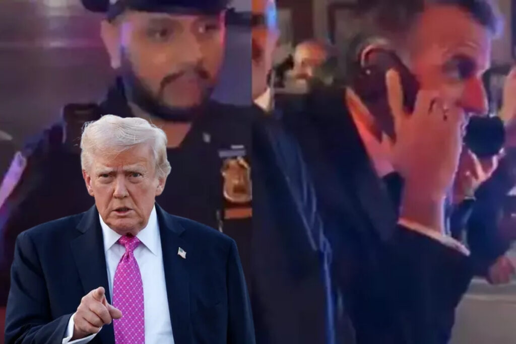 fransa cumhurbaskani macron trafikte kalinca abd baskani trumpi aradi 58gVbNNX