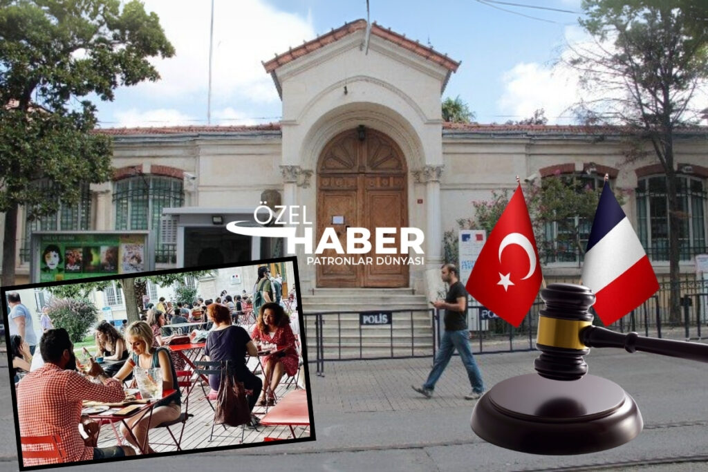 fransa istanbul baskonsoloslugu ile sozlesmesini feshettigi kafe isletmecisi arasindaki dava diplomatik kriz cikartti xXUeXZra