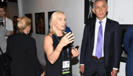 futbolun first ladysi barbara ceferin istanbul contemporaryde sergi acti sDdTwvdZ
