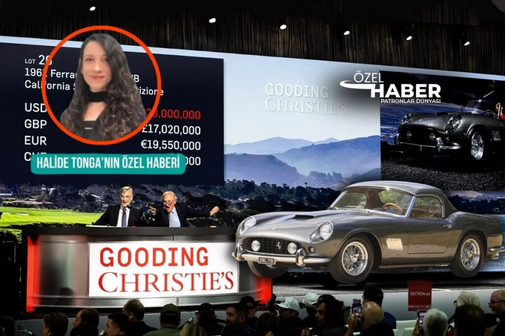 gooding christiesin duzenledigi muzayededeki satislar 128 milyon dolari asti en dikkat ceken arac ise fpb4Nuuj