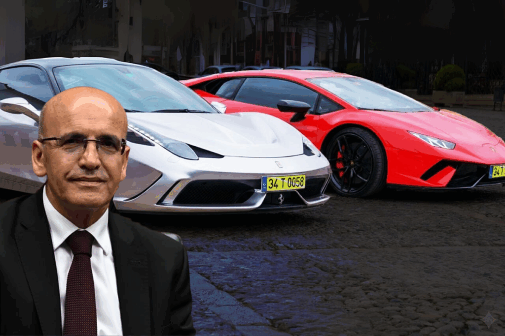 hazine ve maliye bakani mehmet simsekten t plakali ferrari aciklamasi c9lqtN7G