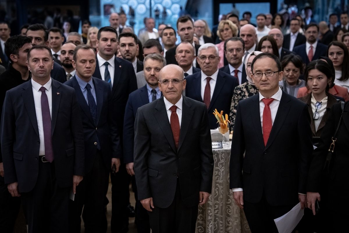 hazine ve maliye bakani simsek cinin kurulus yil donumune katildi zorlu zamanlarda yasiyoruz daha QMKrYpRV