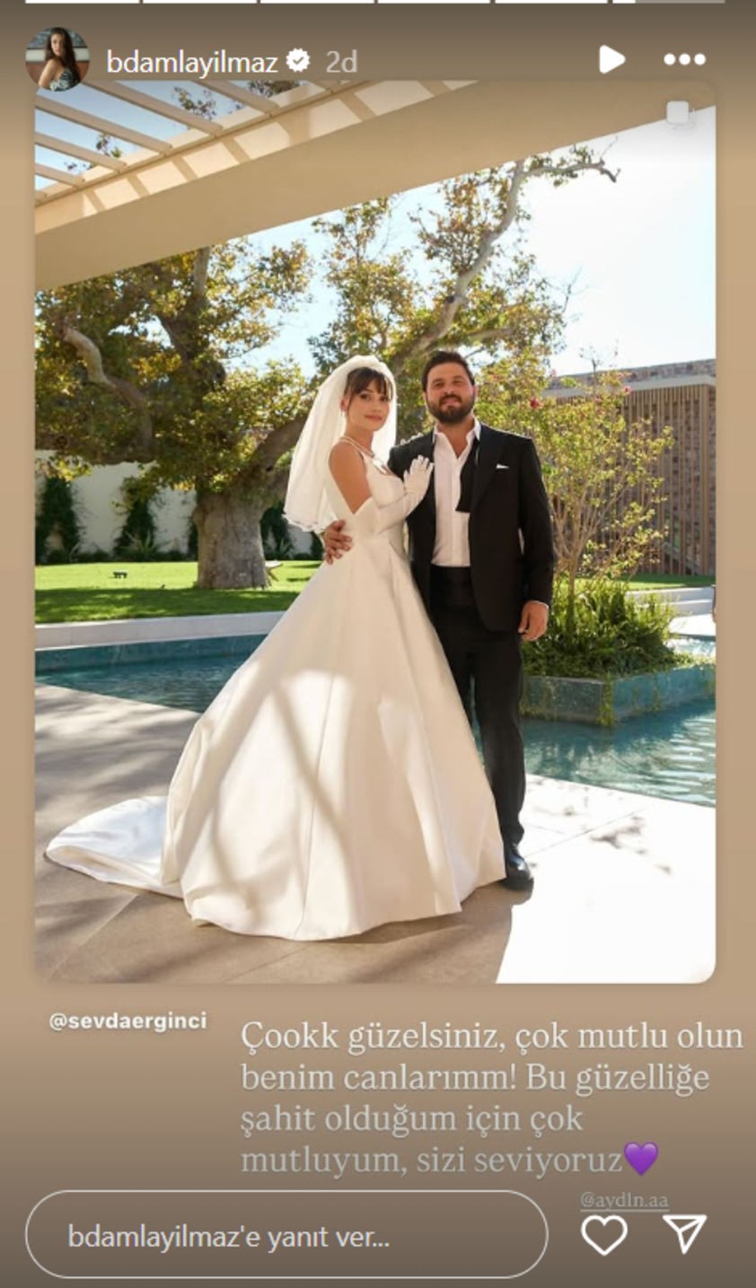izmirde evlenen sevda erginci ve efe saydut dugunlerini sakiz adasinda yapti 0 BwN7Zvts