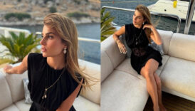 nazli sabanci bitmeyen bodrum tatilinde bu kez teknede TEDxexWu