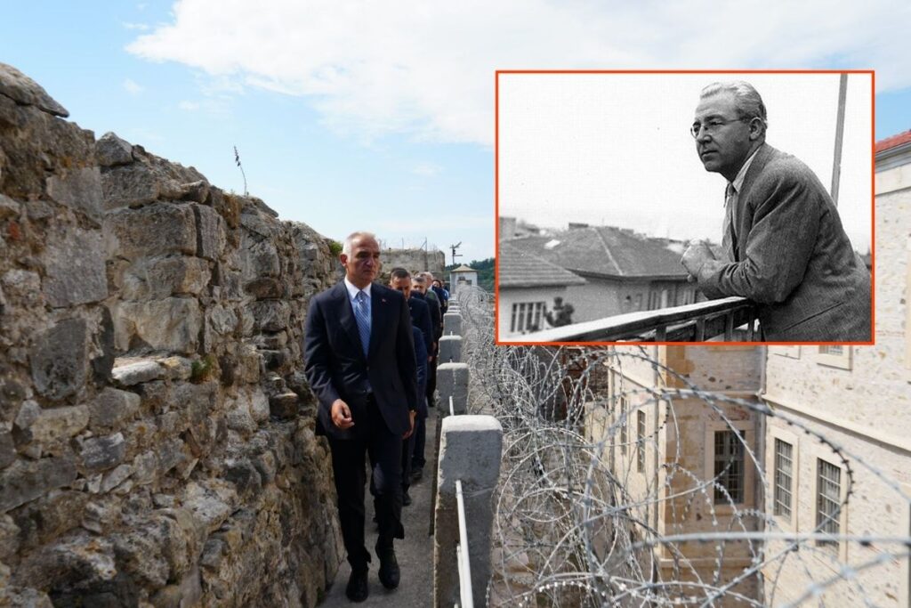 sabahattin alinin duvarlarina vuran dalga seslerini dinleyerek aldirma gonul siirini yazdigi sinop cezaevi muze MdZLrjxC