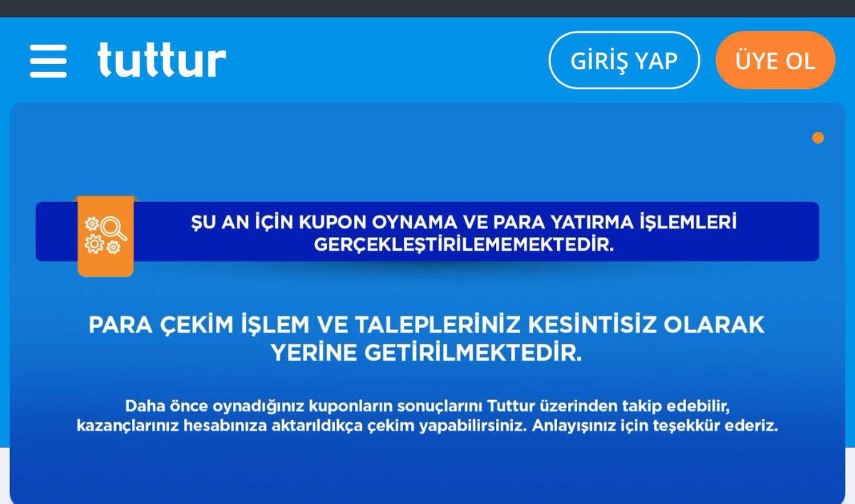 sadettin saranin patronu oldugu tuttur fenerbahcedeki secimde sandiklarin kapanmasi ile birlikte islemleri kapatti 0