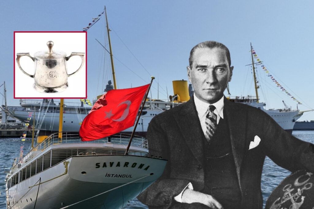 savarona yadig ri sekerlik muzayedeye cikarildi fiyat 30 bin tlye yukseldi hukukcular ve koleksiyonerler arasinda jQt1bdmH