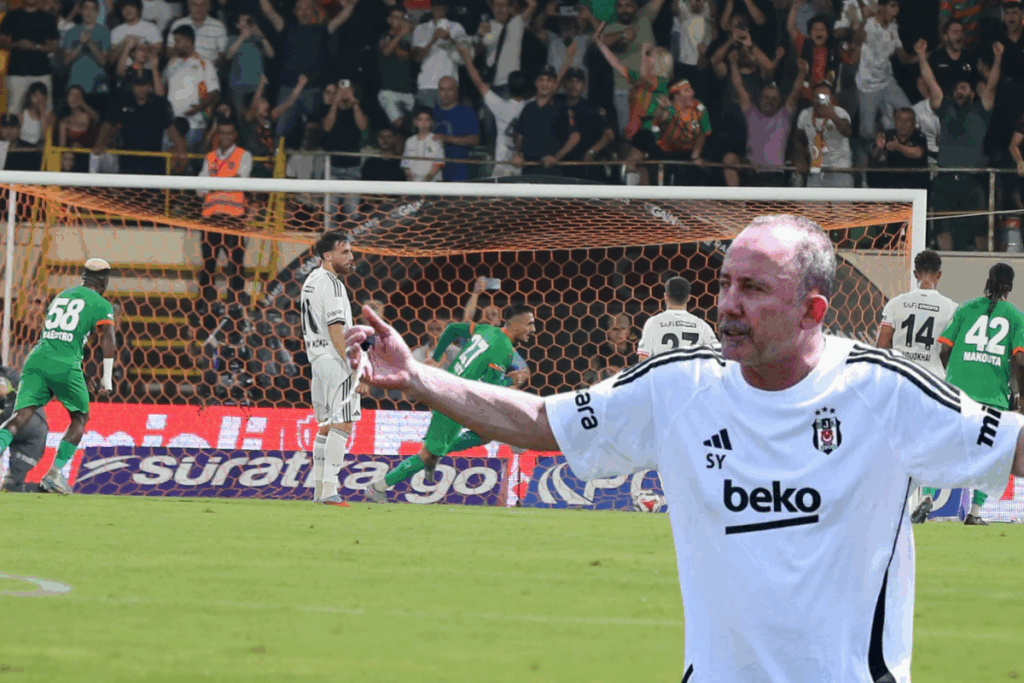 sergen yalcin ilk macinda puan kaybetti besiktas alanyaspor deplasmanindan maglup ayrildi adXrvpYI