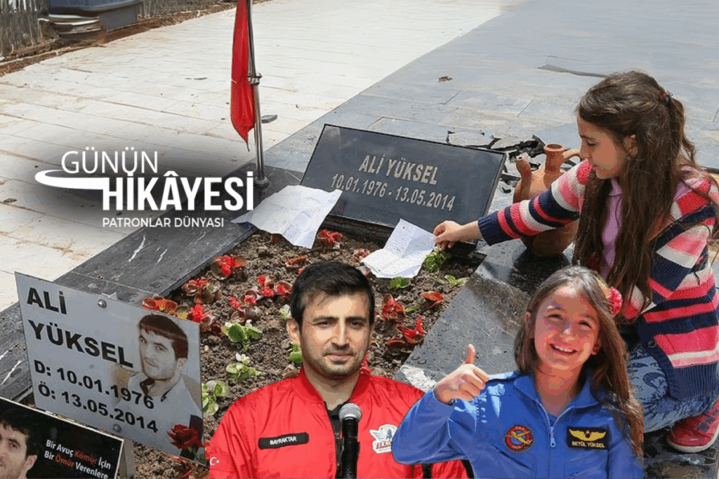 soma maden faciasinda babasini kaybeden betul yuksel babasinin mezarinda verdigi sozu selcuk bayraktarin destegiyle 3H7qmIYX