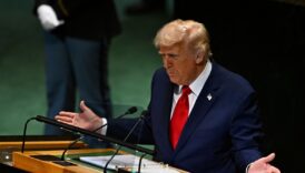 trump birlesmis milletlerdeki konusmasina baslarken prompteri bozuldu ln1JYdWU