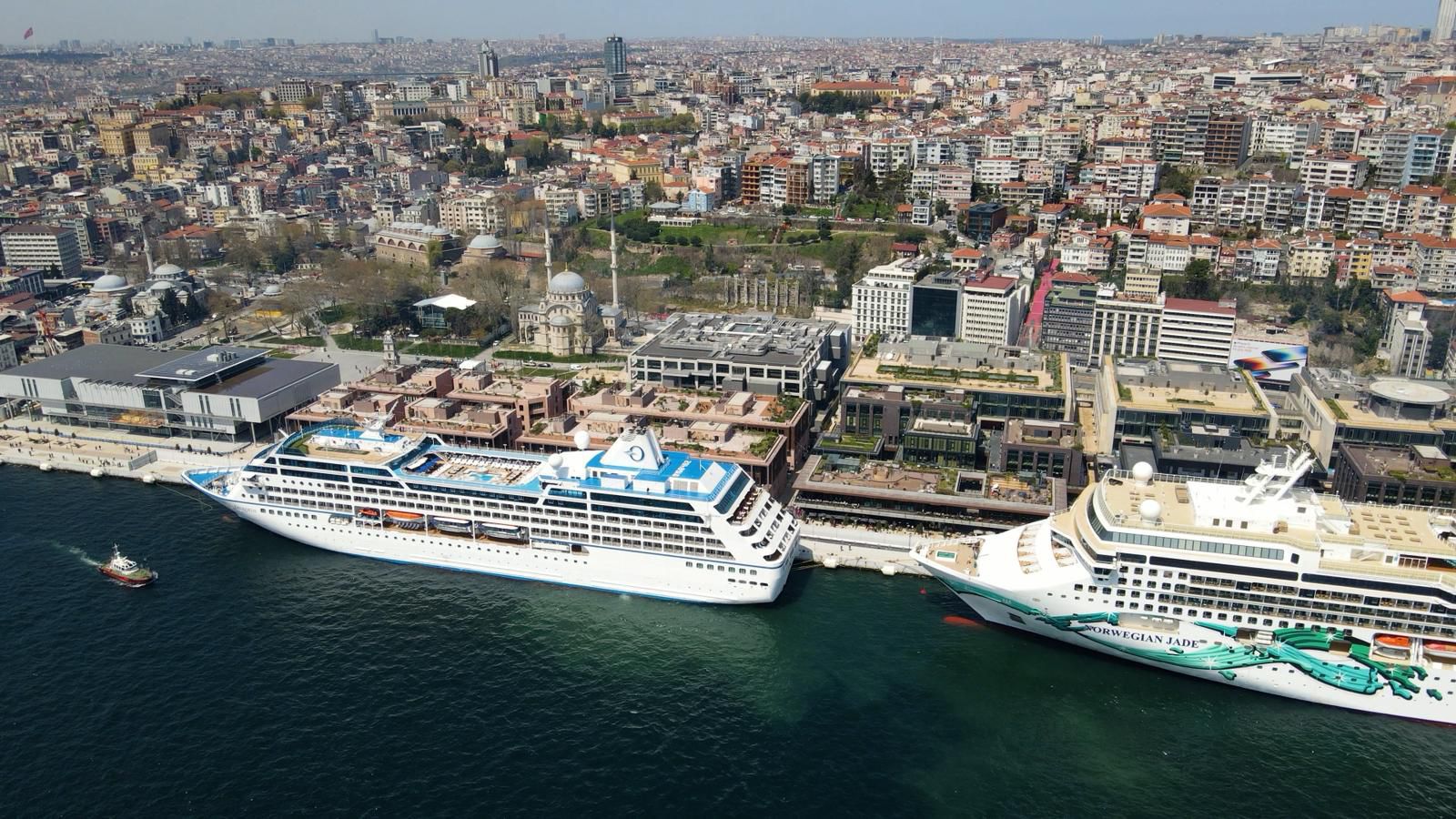 turkiye 2025 yilinin ocakagustos doneminde kruvaziyer turizminde tarihi rekor kirarak 15 milyon yolcuyu agirladi Yg1PZCiG