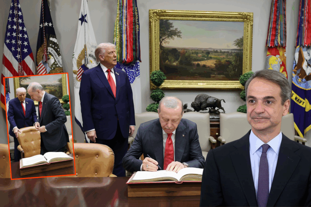 yunan basininda erdogan trump gorusmesi etkisi her seyi aldi micotakis izledi b4hW9482