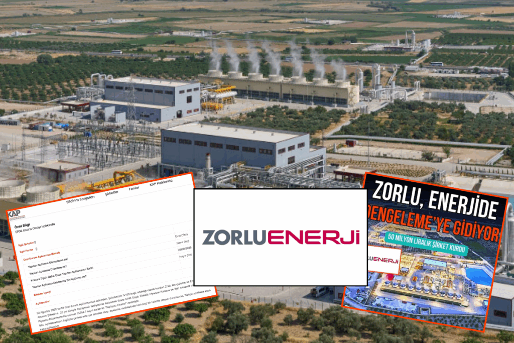 zorlu enerjinin yeni kurdugu zorlu dengeleme ve enerji sirketine epdk tarafindan 20 yil sureyle MhOruRpk