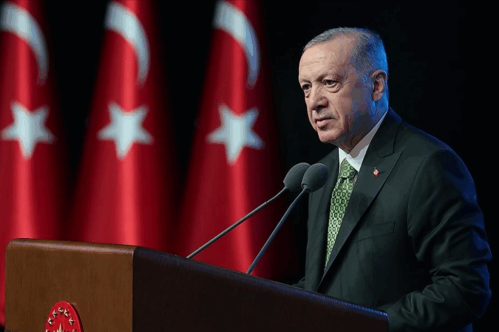 cumhurbaskani recep tayyip erdogan istanbulun kurtulusunun 102nci yil donumunu kutladi YbwY79ag