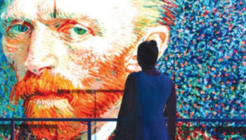 ibbnin dijital deneyim merkezinde acilan van gogh isigin izinde sergisi bir ayda 55 bin FL6eLLi7