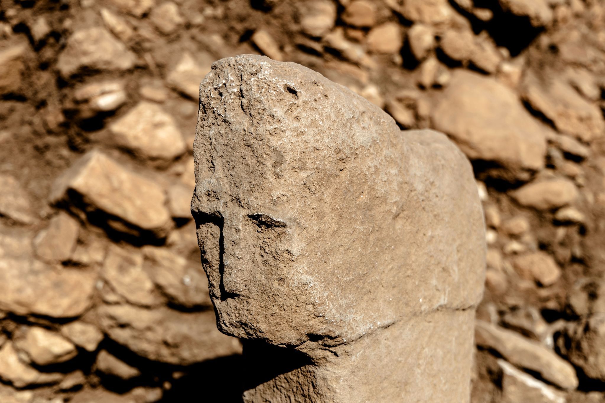 kultur ve turizm bakani ersoy karahantepede ilk kez insan yuzu betimli 12 bin yillik