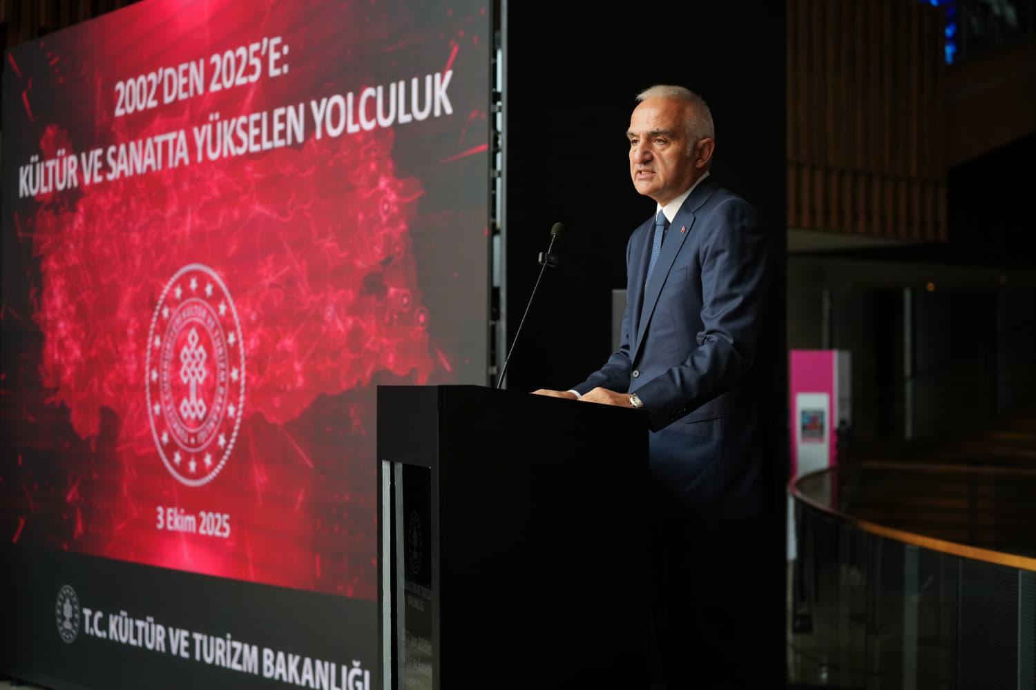 kultur ve turizm bakani mehmet nuri ersoy 2025 2026 kultur sanat sezonunu tanitti carsambalari sinema ssfOccMa