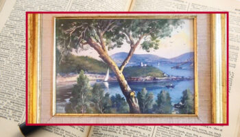 yarim asirdir izmirde bir evin duvarini susleyen bogazici tablosunun sirri cozuldu osmanlinin ilk kadin PisJvGvL