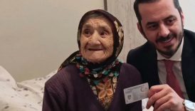 121 yasindaki saadet nine erdogani izlemek icin istedigi tvye kavustu V82fhglb