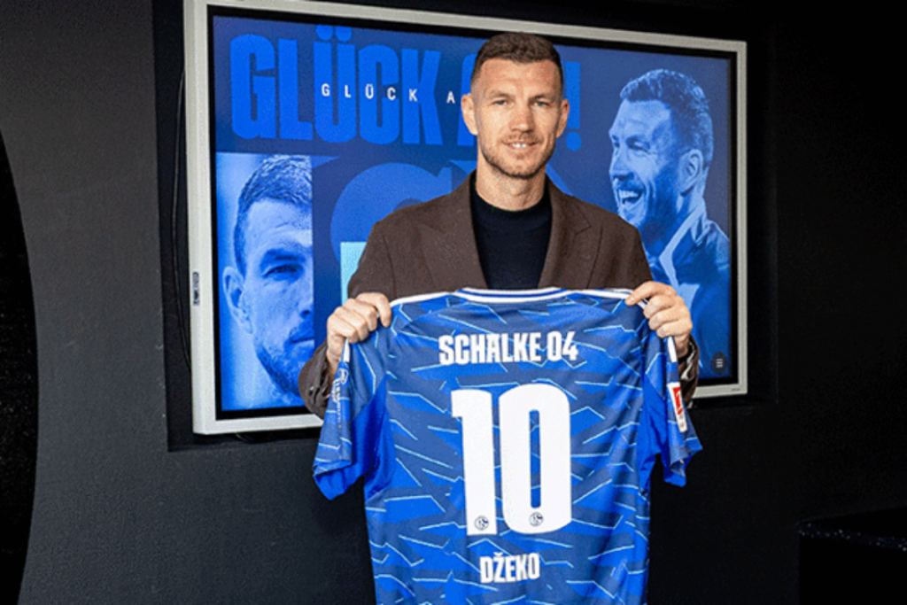39 yasindaki edin dzeko schalke 04e resmi imzayi atti gKmi3etC