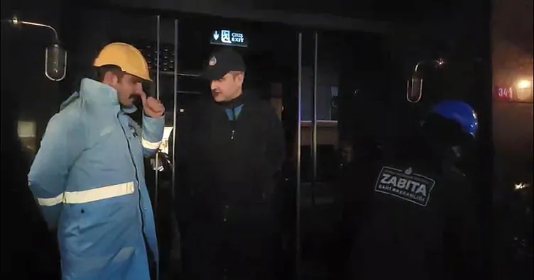 bebek otelde kacak bolumlerin yikimina baslanildi 0