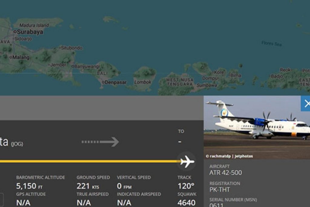 endonezyada atr 42 500 tipi ucakla temas kesildi NRlBhCnV