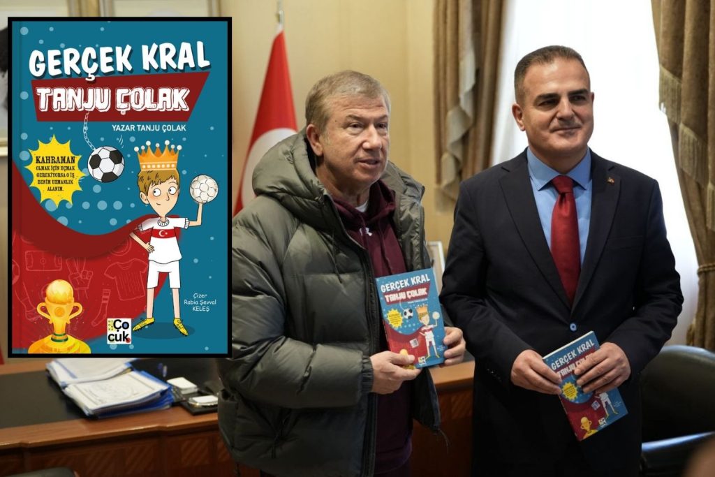 galatasarayin efsanesi tanju colak muglada cocuk kitabini tanitti sY1kSyMi