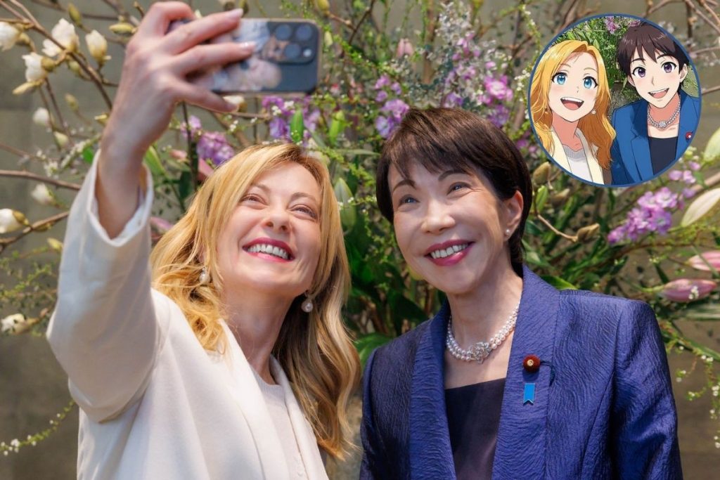 italya basbakani meloni ve japonya basbakani takaichinin selfie goruntusu gundem oldu iDTskw5a