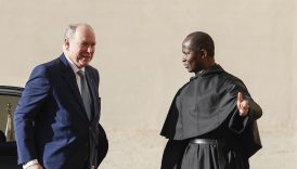 monako prensi 2inci albert papa 14uncu leo ile gorusmek uzere vatikanda Vjwa23Ev