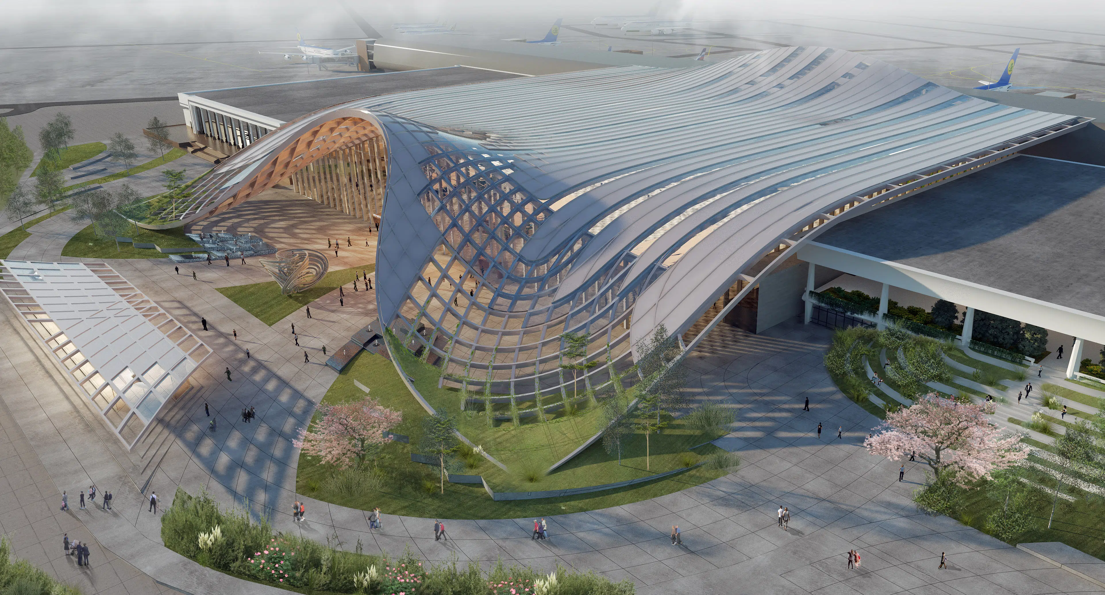 ozbekistandaki yeni taskent havalimaninin ceosu berk albayrak imajini bastan asagi yenileyerek ozbekistana gitti 0 bMgXQ8Vj