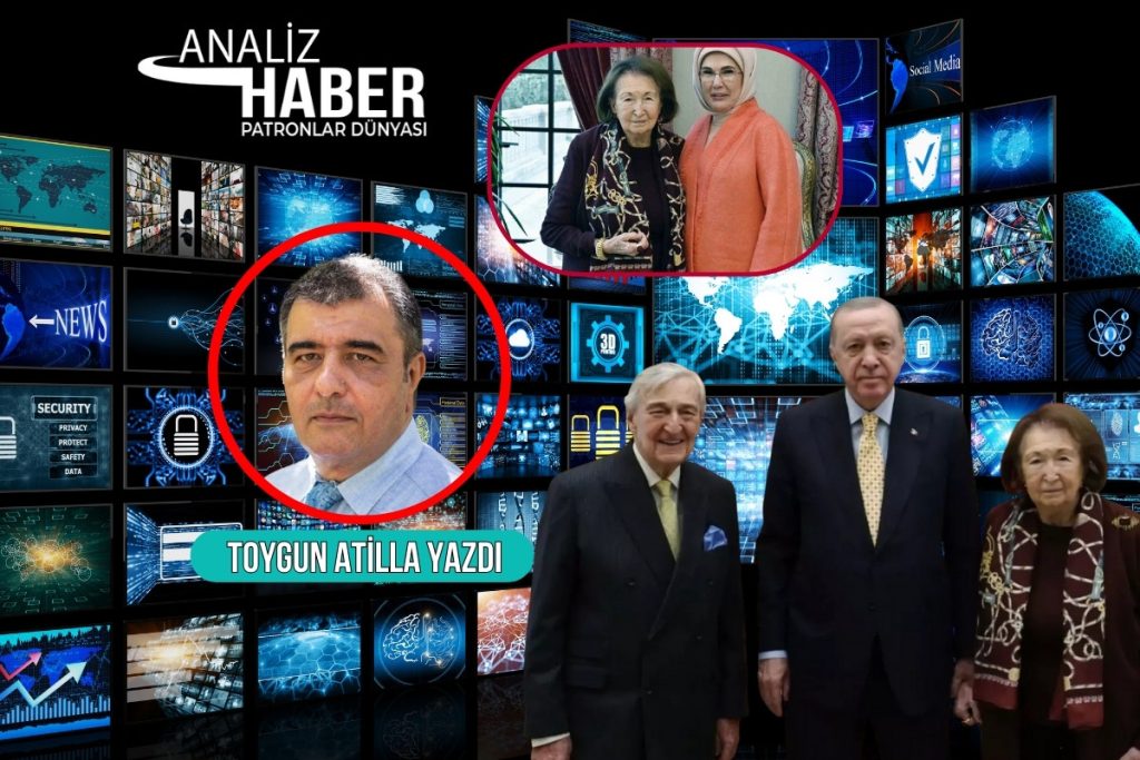 patronlar dunyasi icin 2026nin fotografi cumhurbaskani recep tayyip erdogan emine erdogan rahmi koc ve 2BWI9E7S