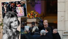 sinemanin en guzel kadini brigitte bardot saint tropezde duzenlenen torenle topraga verildi cenazeye binlerce kisi FapIyYn7